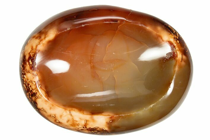 Beautiful Carnelian Agate Dish - Madagascar #323441